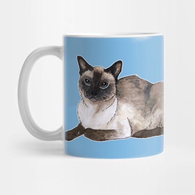 Siamese cat by Savousepate